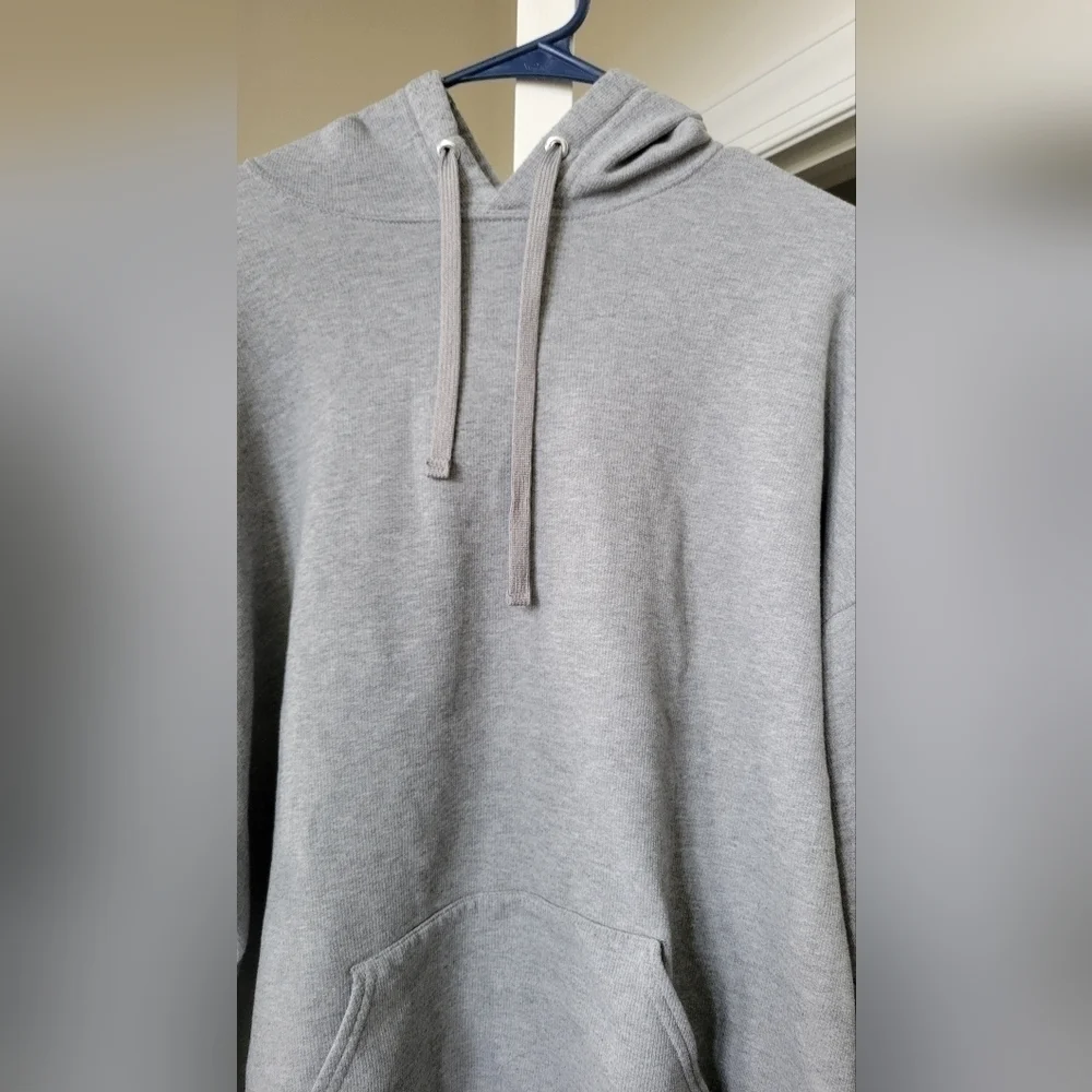 Athletic Works Men's Fleece Pullover Hoodie Sweatshirt Grey Size-50/52